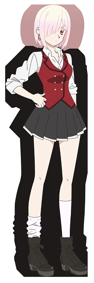 Full body character visual of Maria Bradley from Iceblade Sorcerer Season 2.