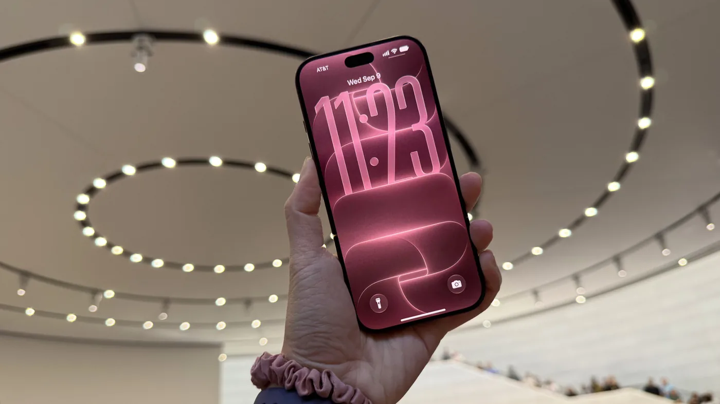 iPhone 18 Pro pictured in Engadget's hands-on coverage.