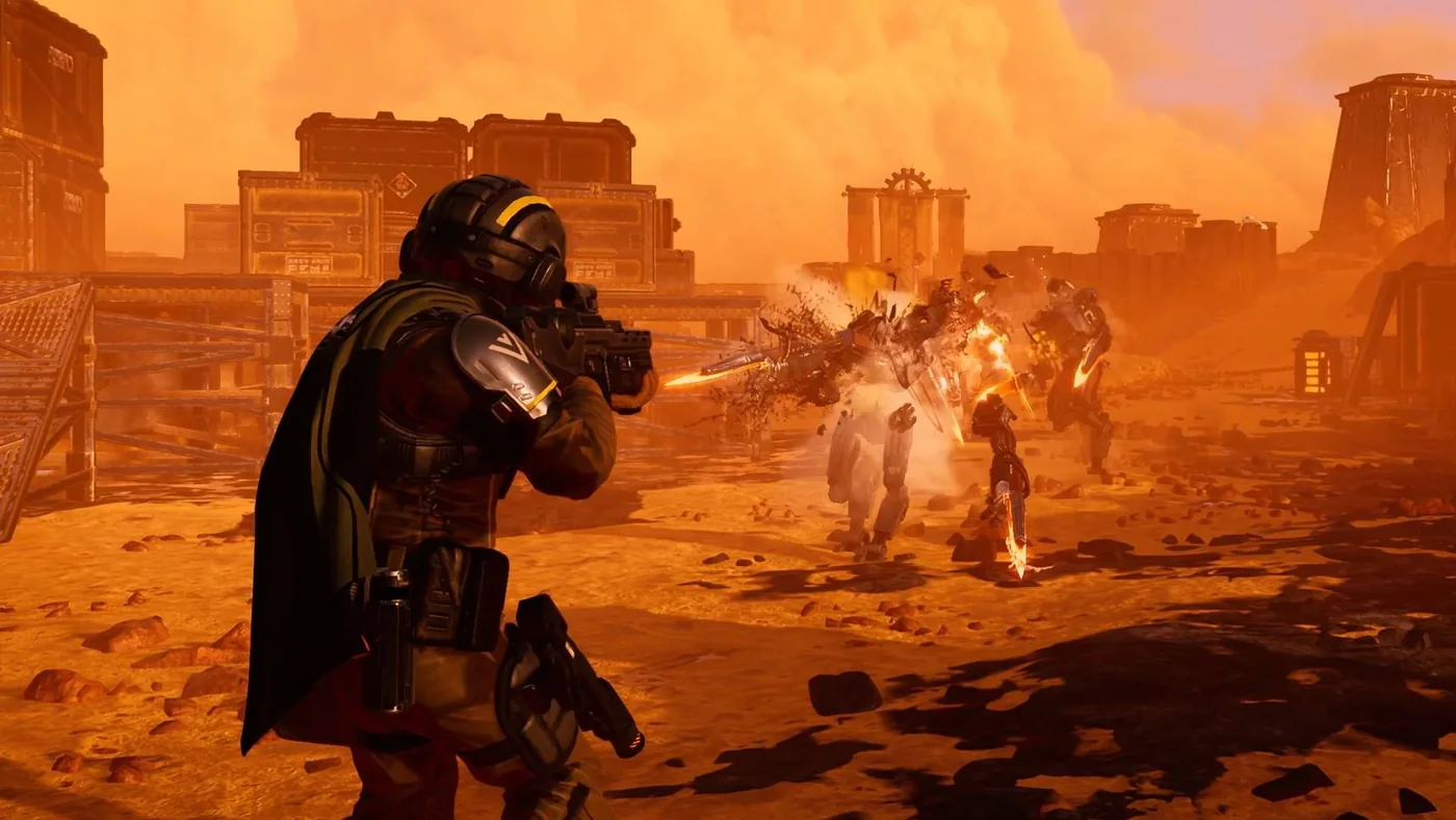 Promotional gear overview for the Ironclad Democracy Warbond in Helldivers 2.