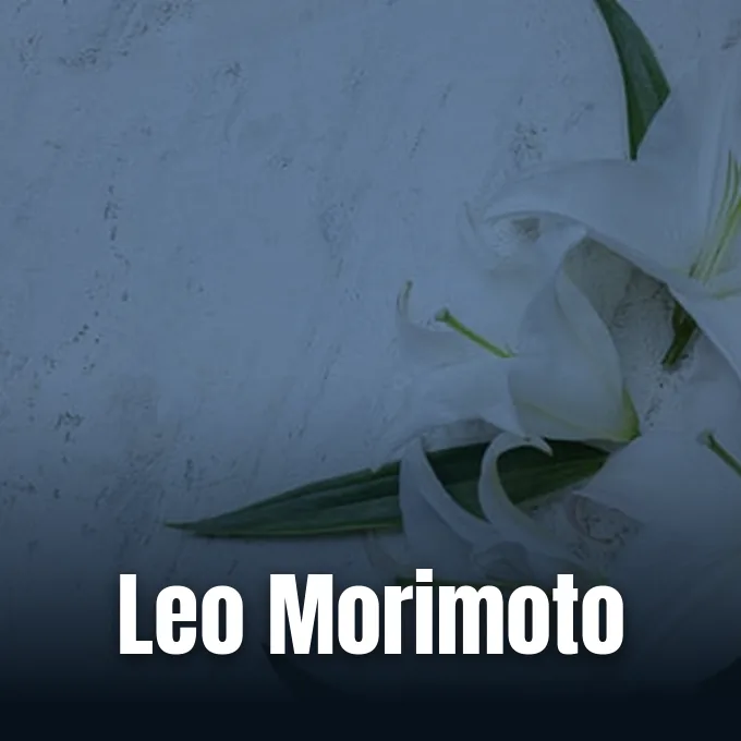 Japanese actor and narrator Leo Morimoto photographed during his career.