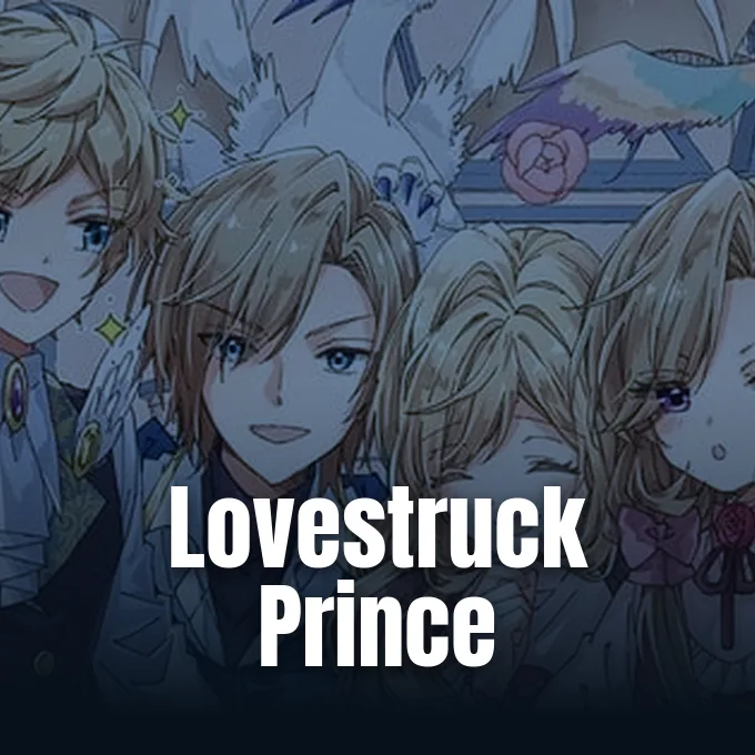 Promotional visual for the Lovestruck Prince manga adaptation ending.