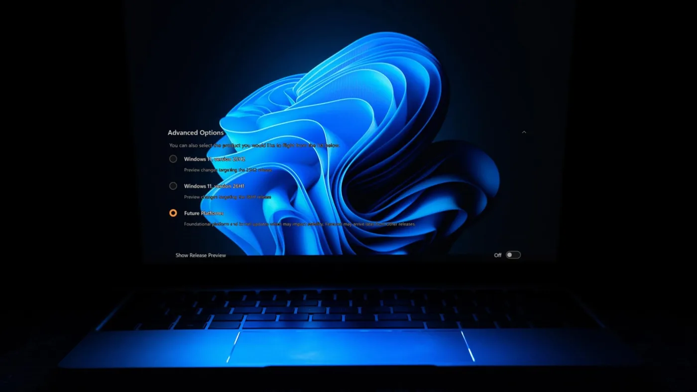 HotHardware graphic illustrating Windows 11 channel update management.