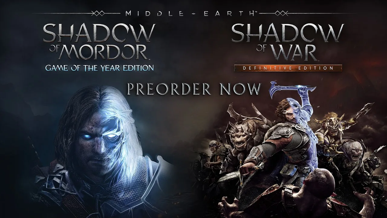 Announcement trailer still for the Middle-earth Shadow Bundle on Nintendo Switch 2.