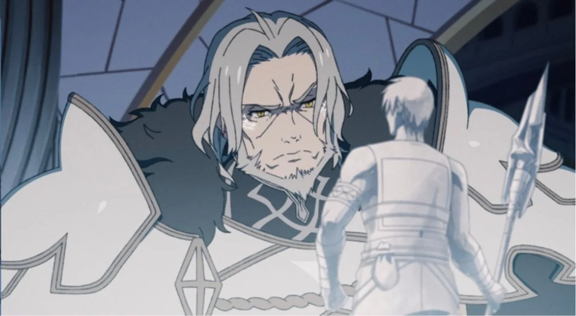 An anime scene accompanying But Why Tho?'s review of Jobless Reincarnation Season 3 Episode 11.