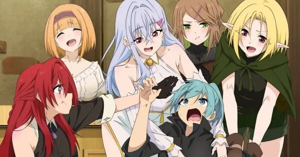 Promotional artwork for the My Sword Saint Master Is Too Cute to Live With! anime.