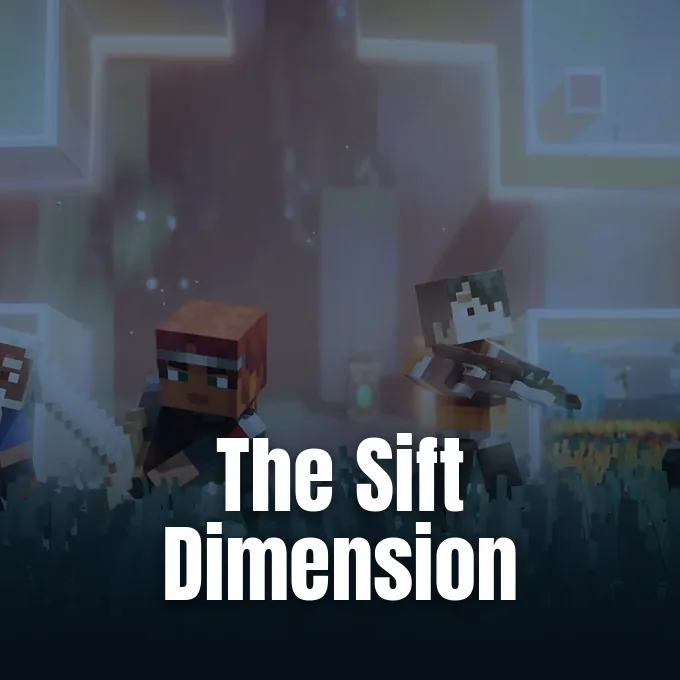 Official teaser artwork from Mojang showcasing a new dimension in Minecraft named the Sift during Minecraft LIVE.