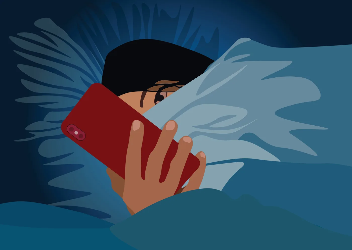 Lead image accompanying the Nautilus report on nighttime light exposure.