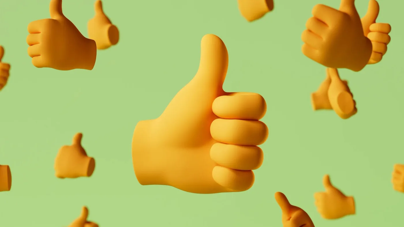 Google Noto 3D emoji promotional art showcasing redesigned dimensional characters.