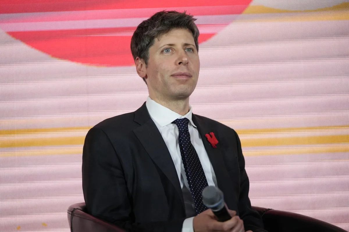 Sam Altman, whose remarks about the OpenAI IPO appear in TechCrunch’s report.
