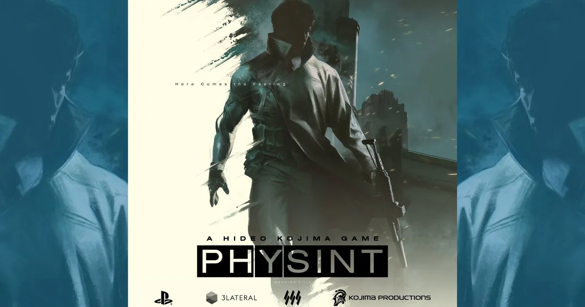 Promotional image for Physint, Hideo Kojima's action-espionage project.