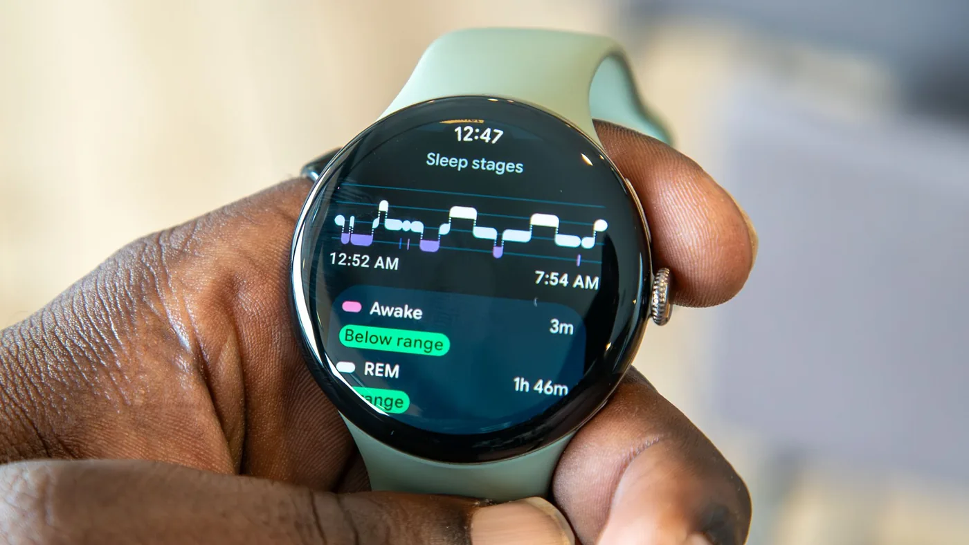 Android Central reporting on Pixel Watch 5 biometric sensor updates and Wear OS features.