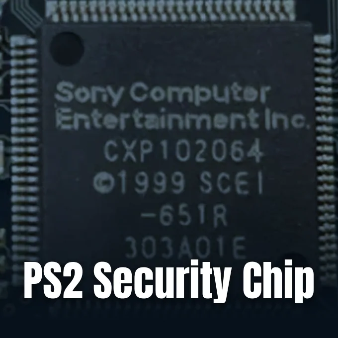 Promotional hardware imagery of the PlayStation 2 console from TechSpot coverage.