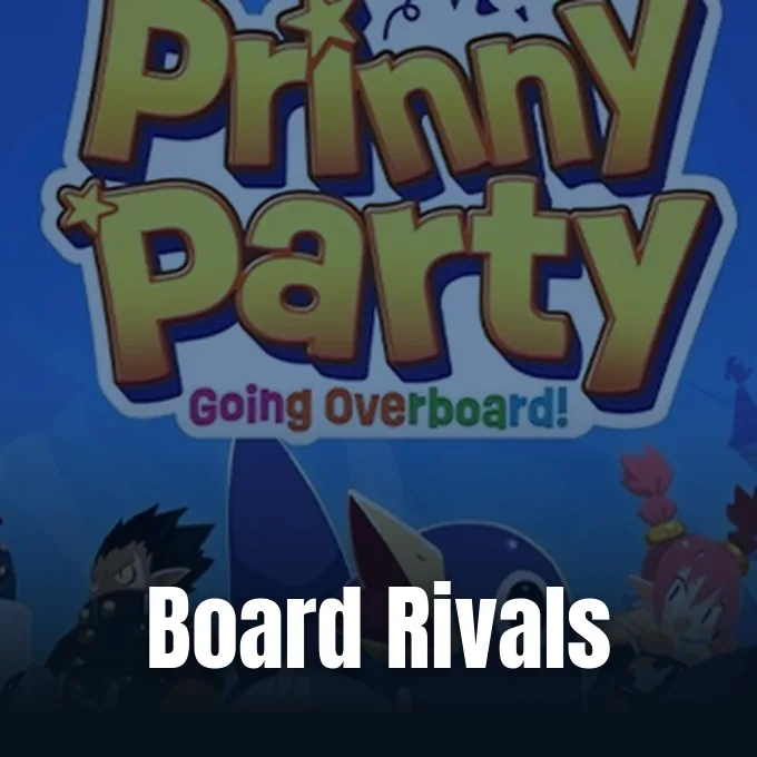 Promotional artwork for Prinny Party: Going Overboard!