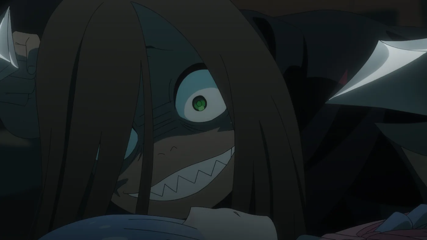 Episode 18 preview still depicting characters in the ongoing Watchtower conflict.