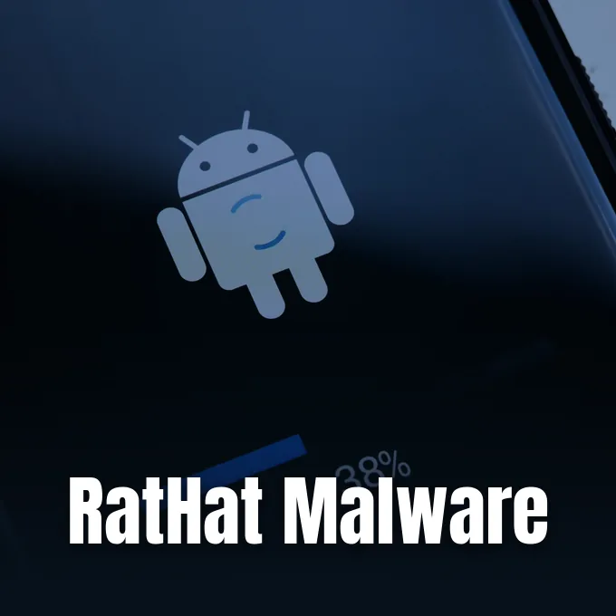 RatHat Android malware security illustration from TechRadar coverage.
