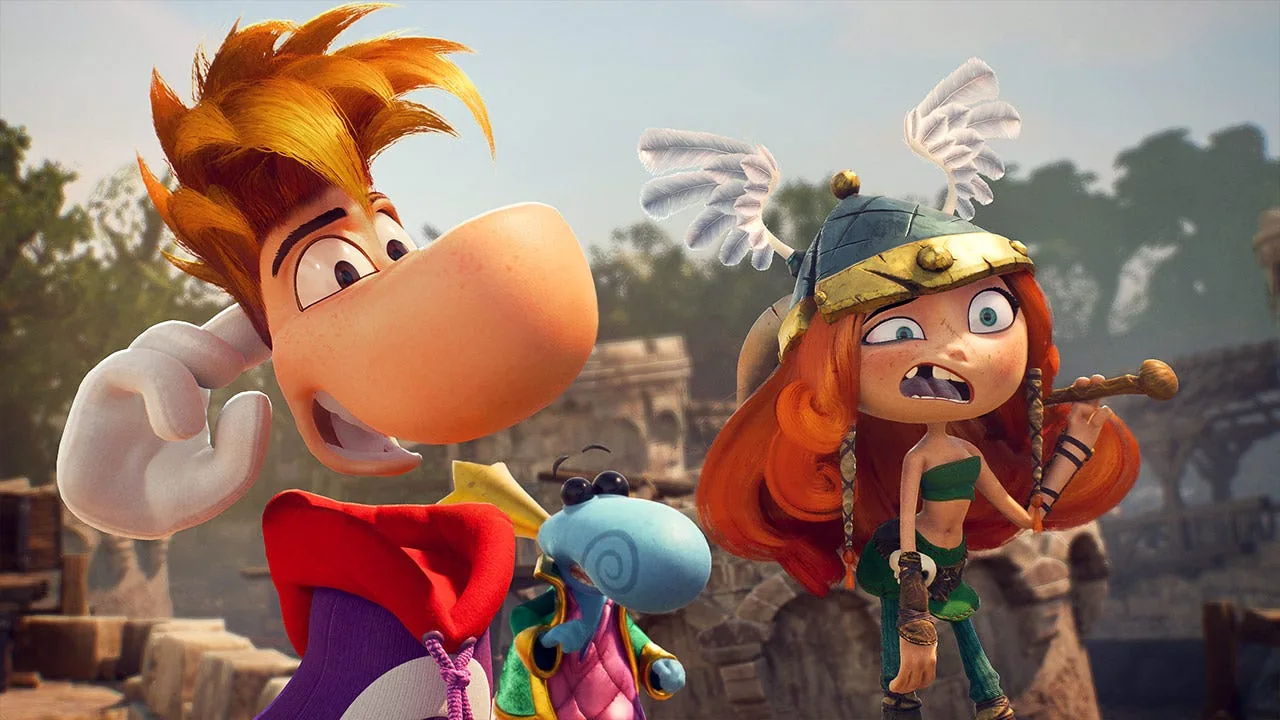 Key visual for Rayman Legends Retold celebrating the return of the classic platformer.