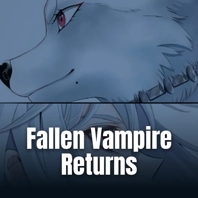 Promotional illustration announcing the Record of Fallen Vampire manga sequel in Shonen Gangan.