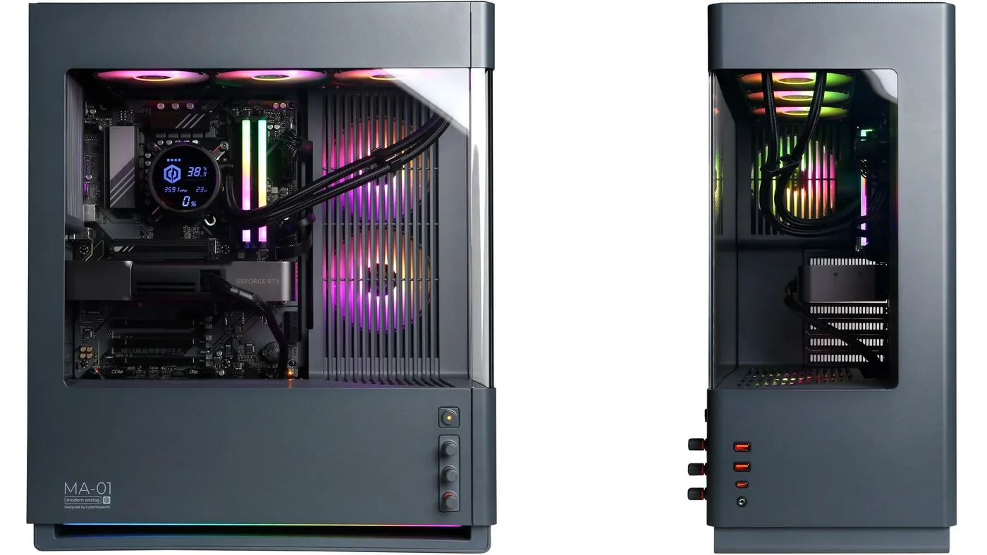 CyberPowerPC Gamer Supreme prebuilt desktop featuring an RTX 5070 gaming PC configuration.