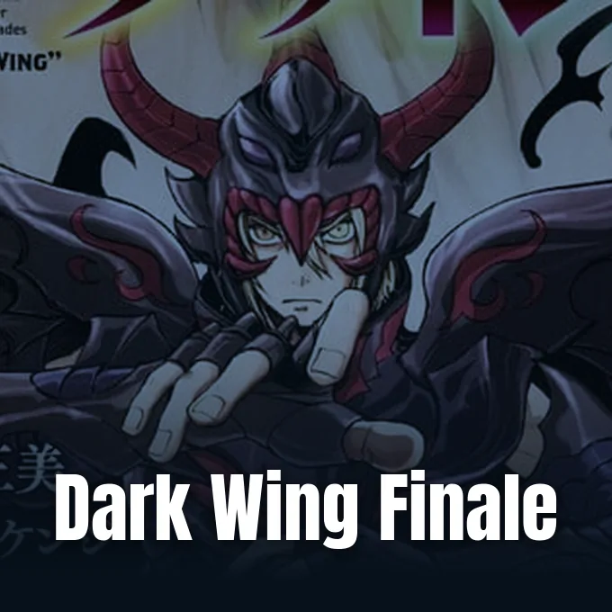 Promotional visual for the Saint Seiya Dark Wing manga published by Akita Publishing in Champion RED.