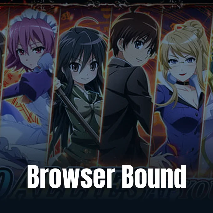 Promotional artwork accompanying the Shakugan no Shana: Blaze Edge launch report.