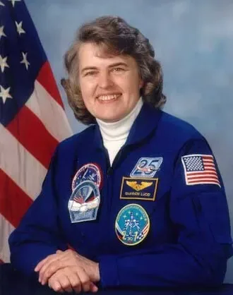 Archival portrait of Shannon Lucid representing her NASA astronaut career.