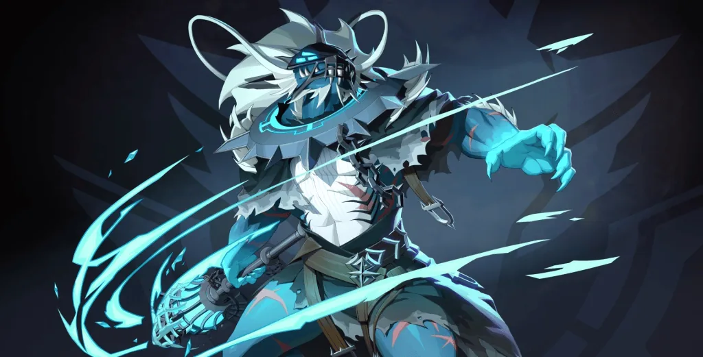 Promotional visual featuring the new frost traveler Cetus in Shape of Dreams.