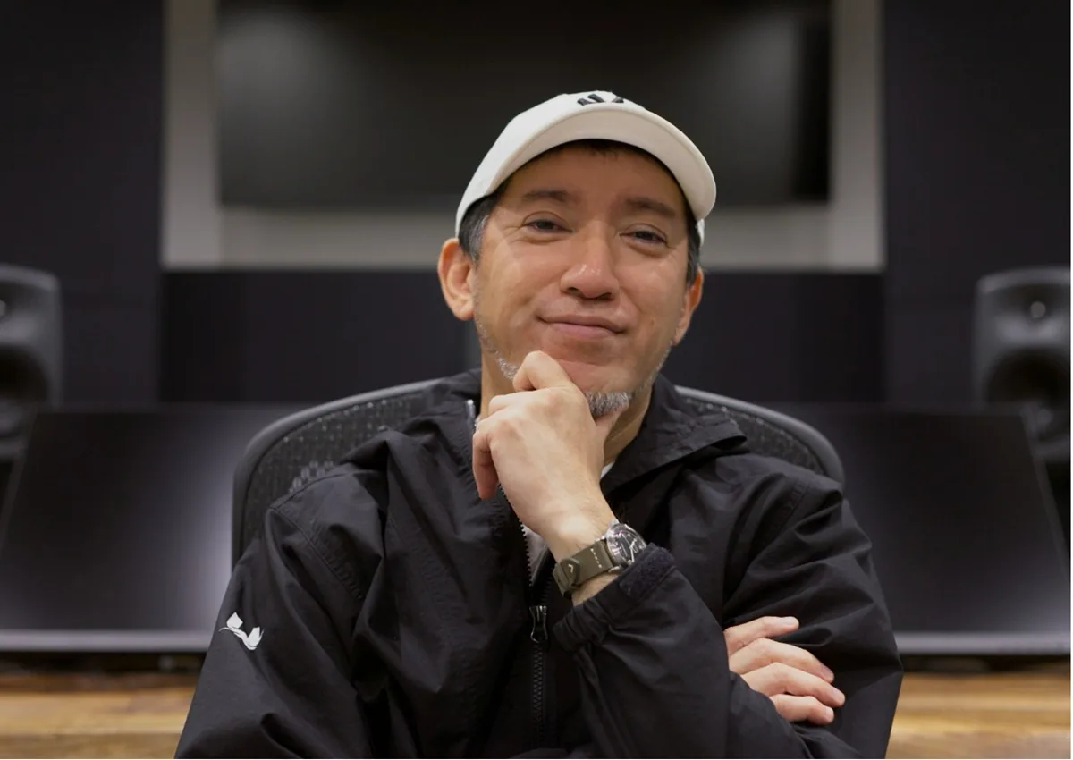 Shinji Mikami pictured as the AIAS recognizes his impact on Shinji Mikami games.