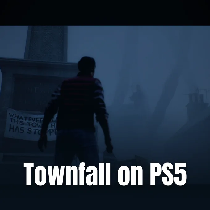 Promotional artwork for the Silent Hill: Townfall PS5 release.