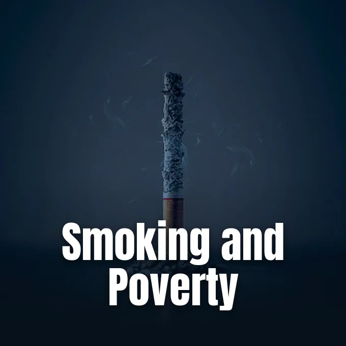 A feature image from The Conversation reporting on how smoking in Australia deepens poverty and economic hardship.