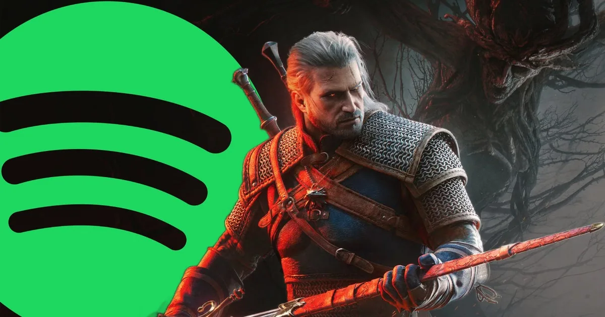 Promotional artwork for The Witcher 3 Wild Hunt Songs of the Past soundtrack streaming release.