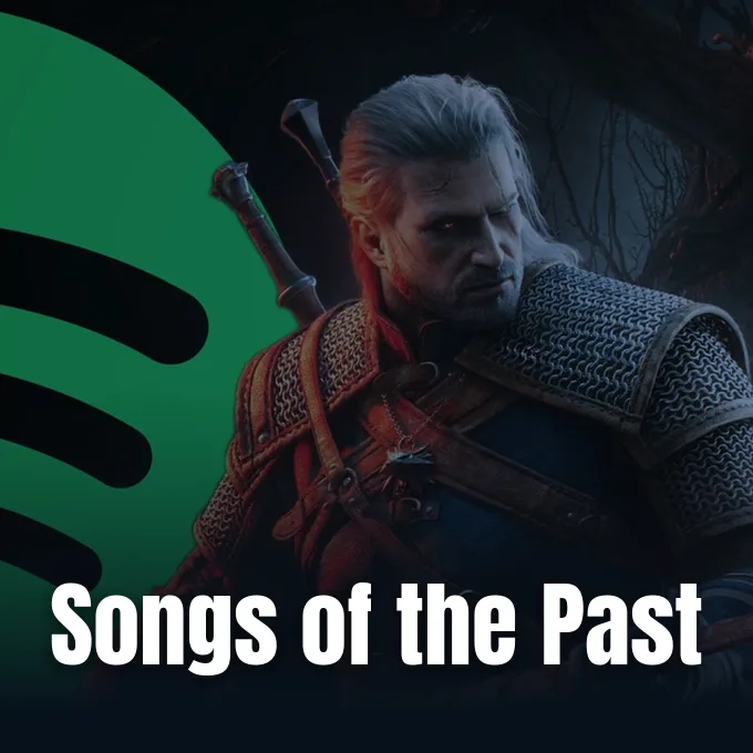 Geralt of Rivia in promotional artwork for The Witcher 3 Wild Hunt Songs of the Past expansion.