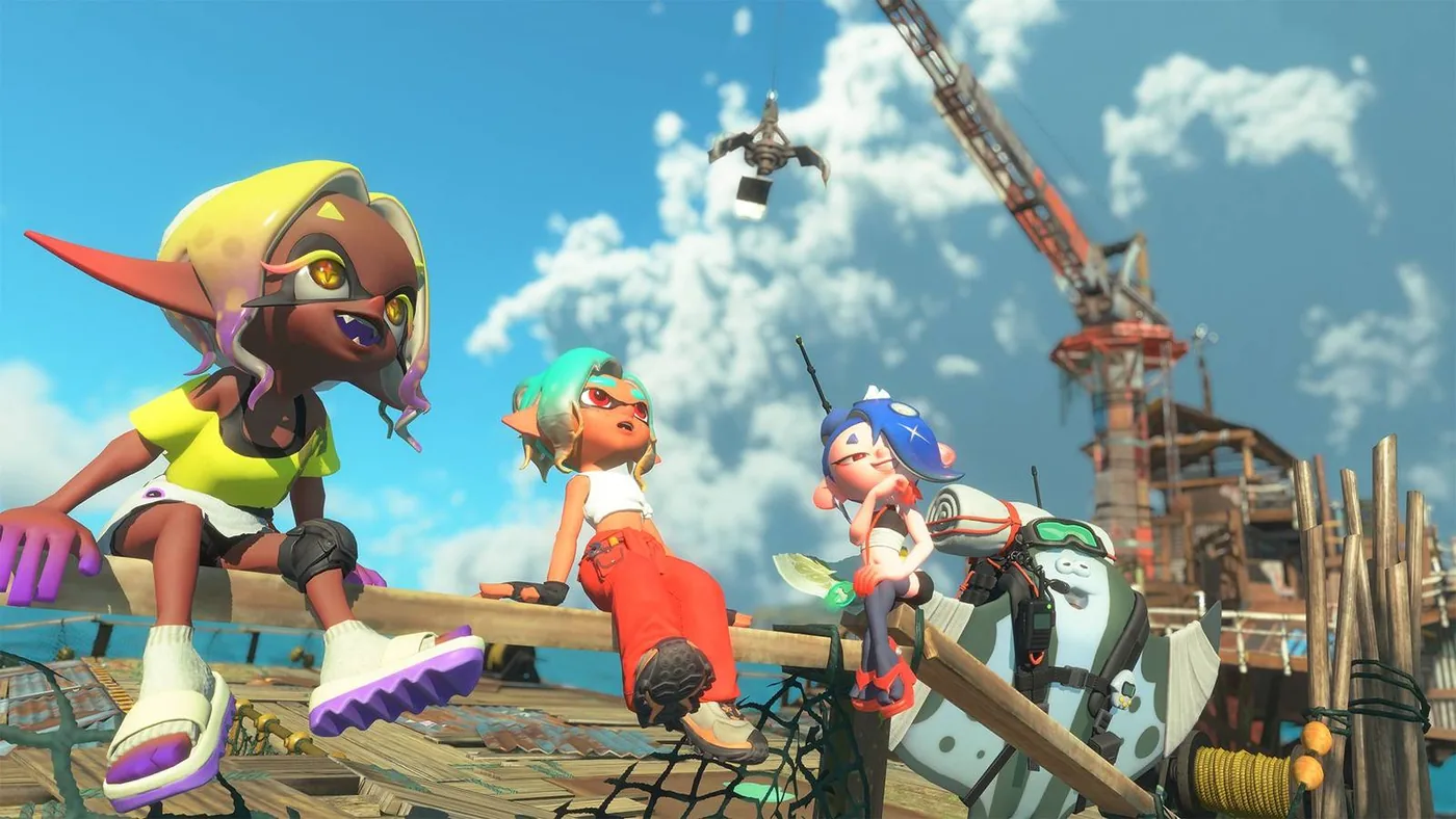 Splatoon Raiders key visual showcasing Inklings in action for the single player spin off.