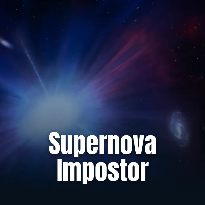 Astronomical image from Phys.org showing the host galaxy of supernova impostor AT 2016blu.