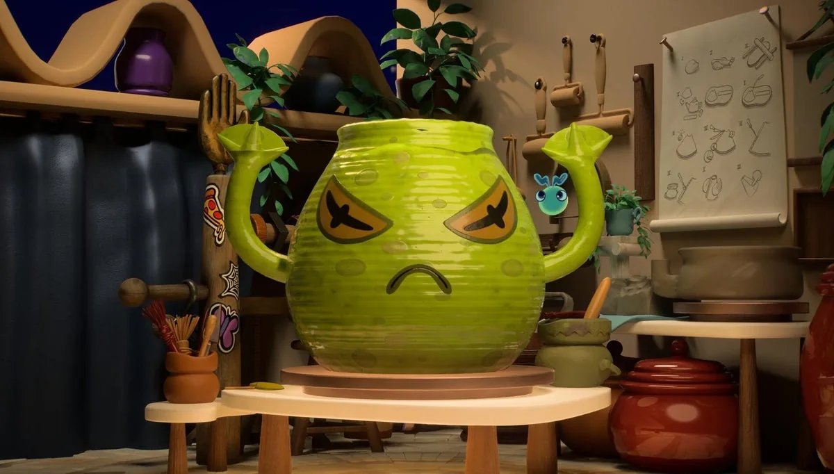 Double Fine Productions project imagery featured in coverage of the studio's post-Xbox independence.