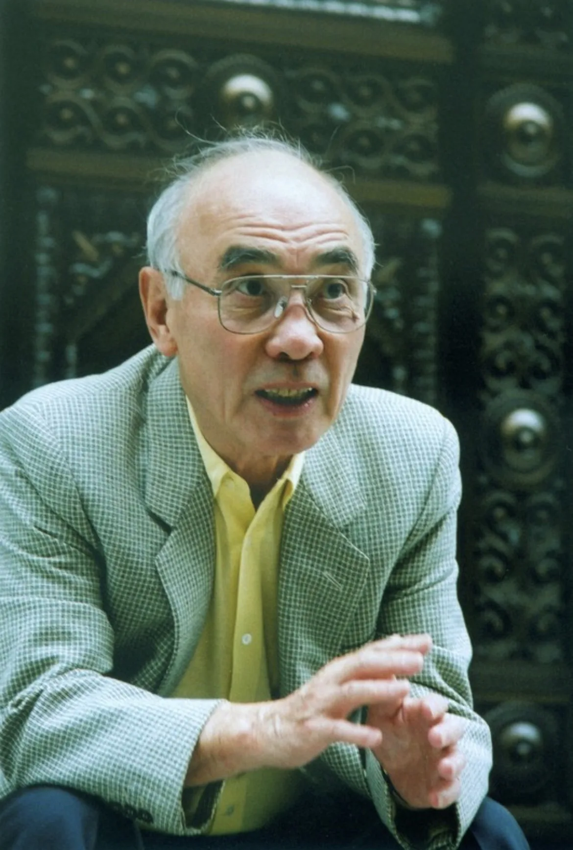 Portrait of Japanese film and anime director Toshio Masuda