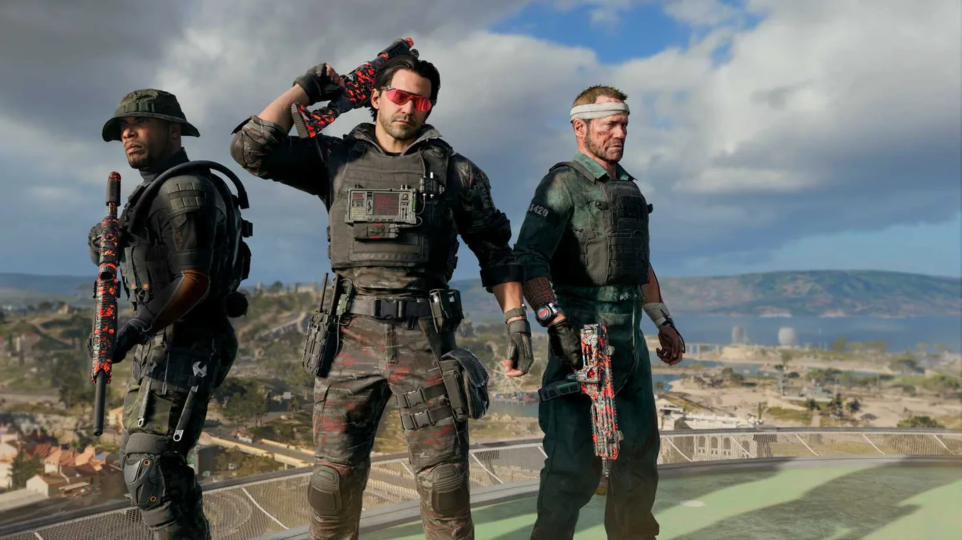 Military operator characters deployed in Call of Duty Warzone matches