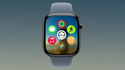 Interface preview of the watchOS 27.0.1 update designed for Apple smartwatches.