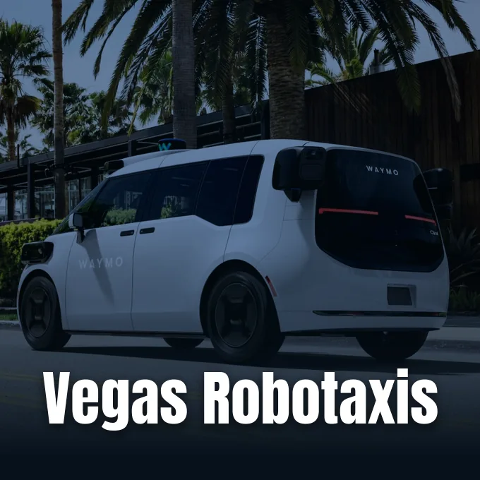 A fleet vehicle deployed for the commercial Waymo robotaxi service operating on an urban roadway.
