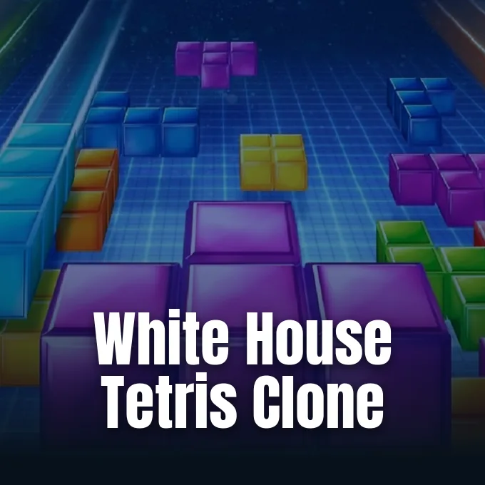 The White House Tetris clone Build the Wall in an image accompanying IGN's coverage.