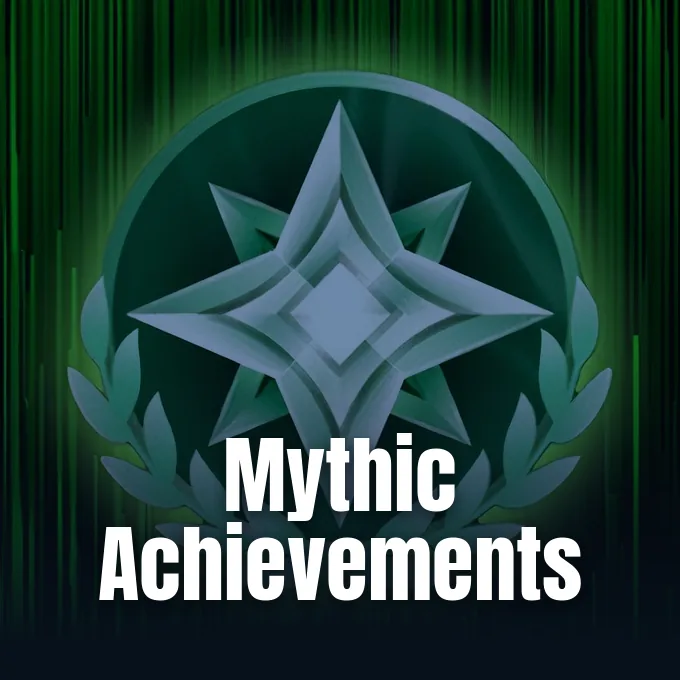 Xbox Mythic Achievements logo and interface preview graphic