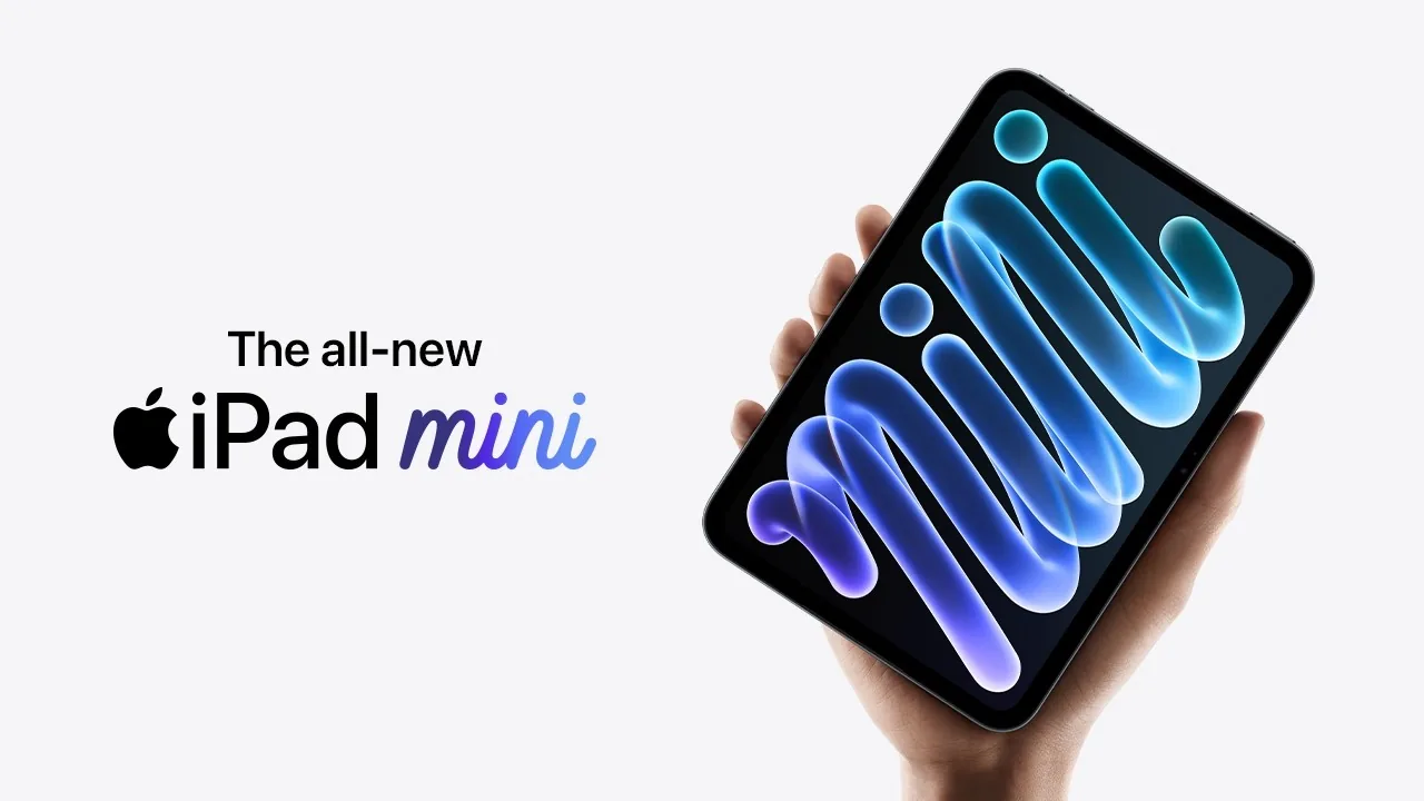 Title card from Apple announcement video for the new iPad mini