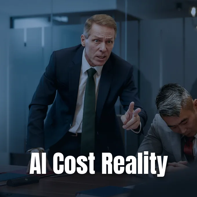 An angry corporate executive in a business suit shouting and gesturing during a tense boardroom meeting.
