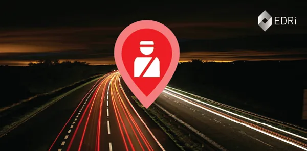 Map showing locations of stationary automatic number plate recognition cameras in Denmark