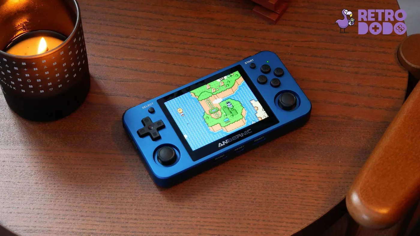 Anbernic retro handhelds hardware design on the RG351MP