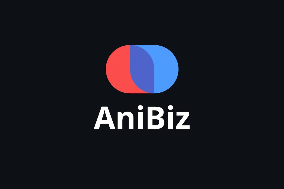 AniBiz anime licensing platform branding featured in investment coverage.