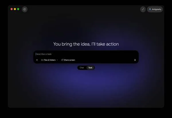 Scheduled actions view inside the Gemini application interface showing upcoming background runs.