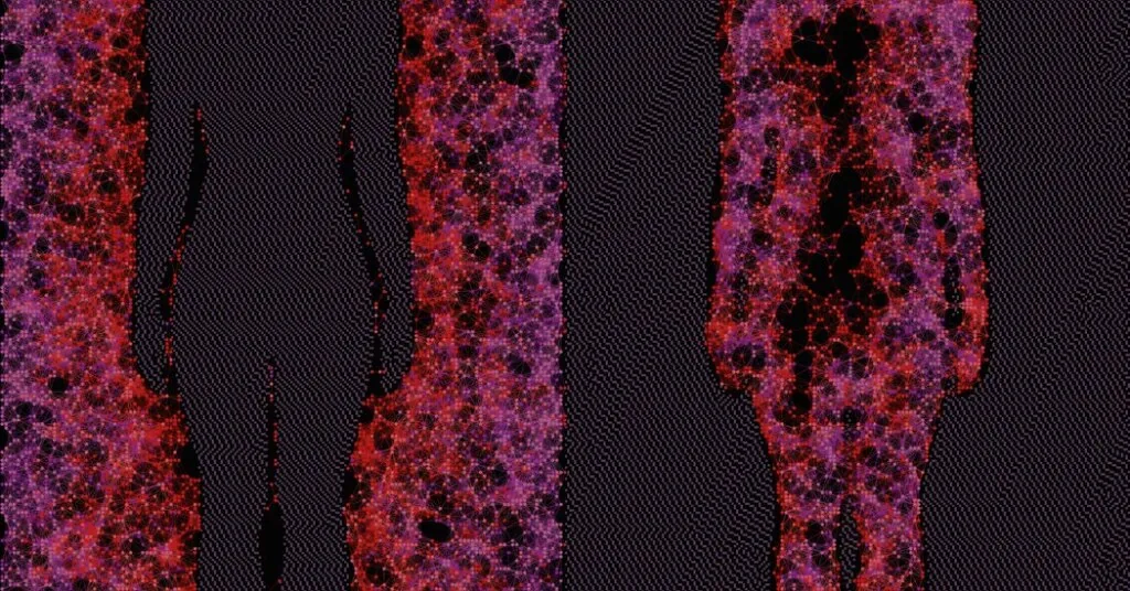 Illustration of immune cells and pathogens relating to autoimmune diseases