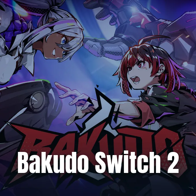 Anime style characters face each other in an intense sci-fi combat arena showdown.