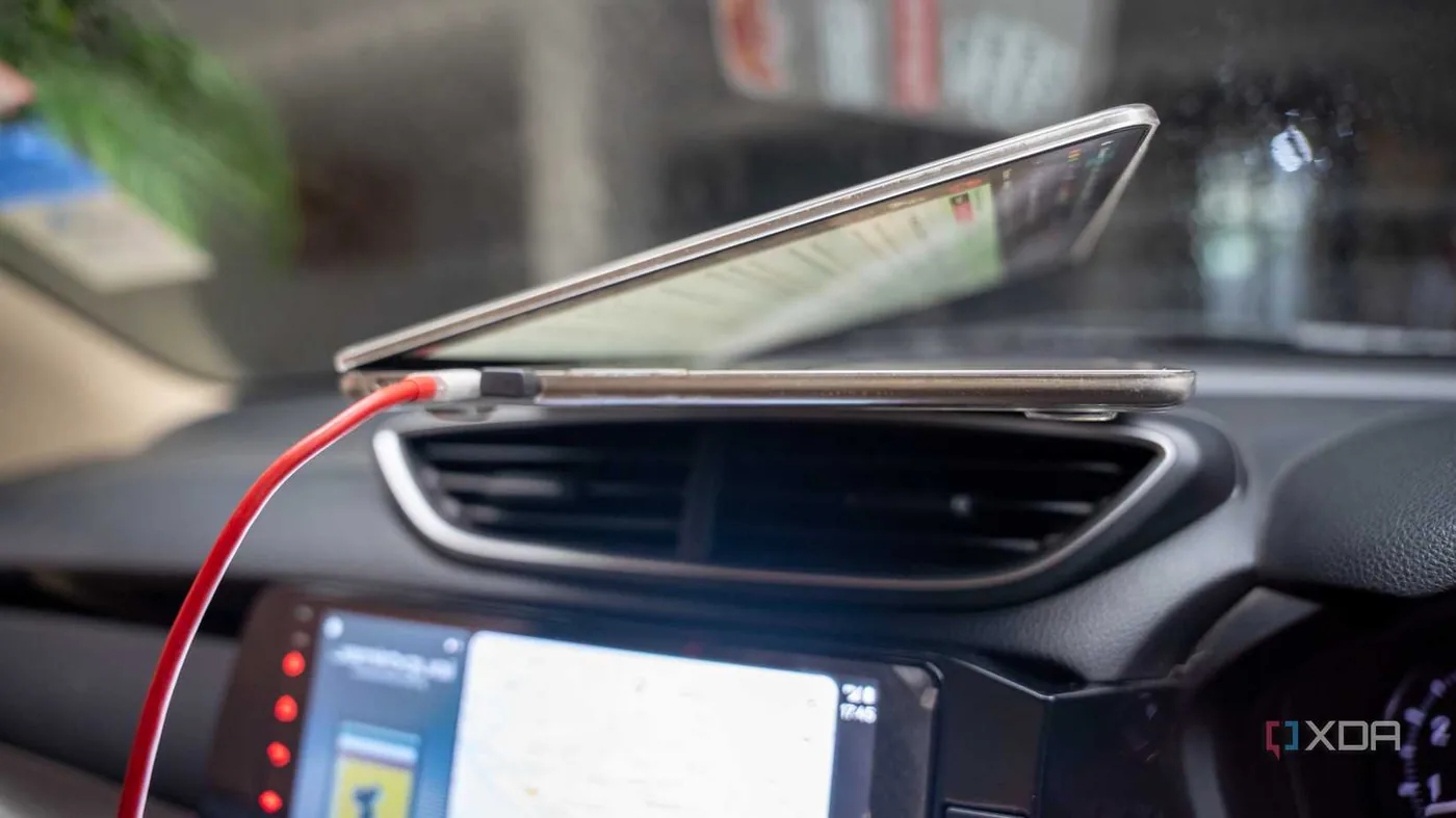 A car USB hub connected to a 12V socket charger