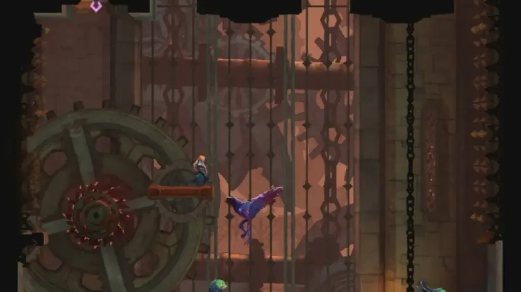 Gearworks environment in Castlevania: Belmont's Curse